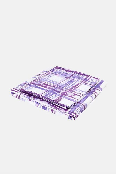 Nautica Double 3 Pieces Plaid Bedsheet With Pillow Case Set, Multicolor