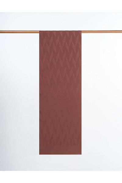 Kayra Geometric Pattern Sapphire Shawl Brown