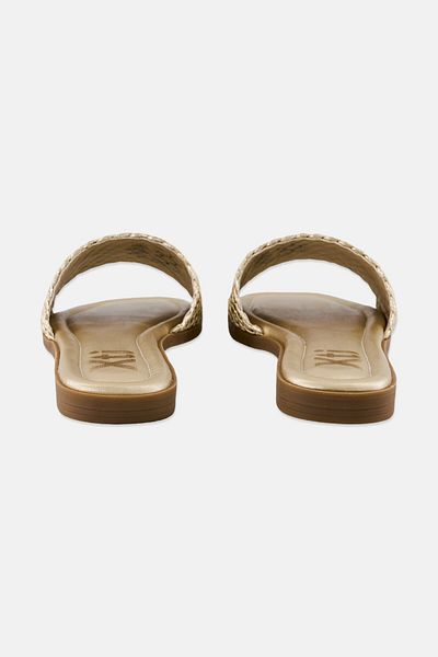 XTI Women Slip On Flats, Gold