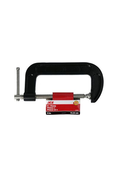 Generic ACE C-Clamp Black and Silver 6inch