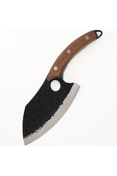 PUFO Satâr de bucătărie Elite Hunt din oțel și mâner din lemn, 29 cm