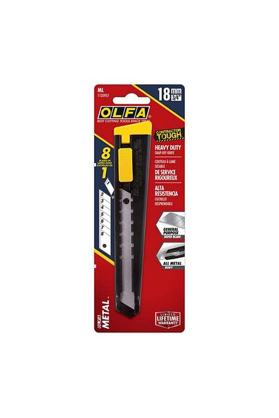Generic OLFA Heavy-Duty Utility Knife Multicolor 18mm