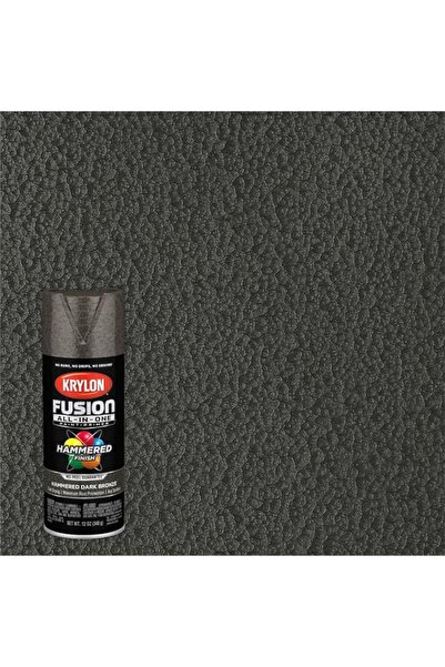 Generic KRYLON Fusion All-In-One Rust Resistant Spray Paint Hammered Dark Bronze 12oz K02787007