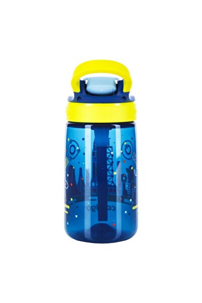 Generic Contigo Nautical SpGizmo Flip Kids Water Bottle with Angled Straw Multicolor 420ml