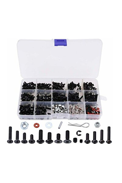 OEM Set tools and screws for RC vehicles, 500 pieces with storage box