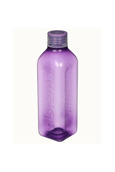 Generic sistema Impact Resistant BPA-Free Plastic Square Water Bottle Assorted Color 1 Liter 890