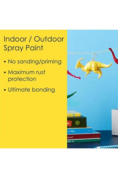 Generic KRYLON Fusion All-in-One Indoor and Outdoor Spray Paint and Primer Sunbeam Yellow 12oz K02725007