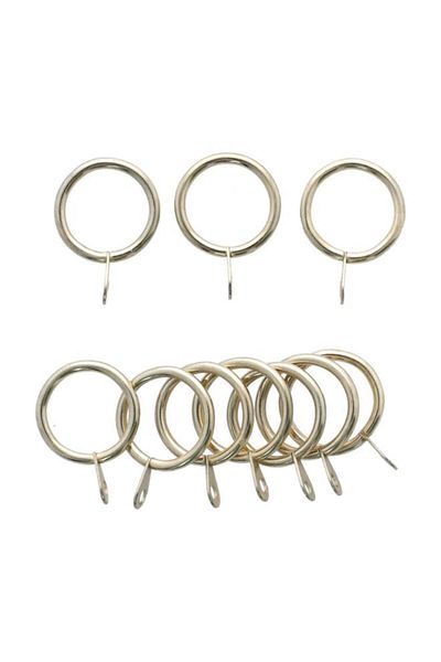 Generic Micasa 10-Piece Curtain Ring Gold 19mm