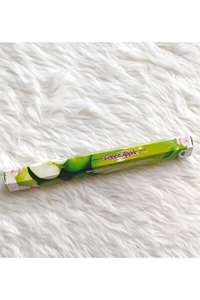 20 Adet Yeşil Elma Green Apple Çubuk Tütsü Darshan
