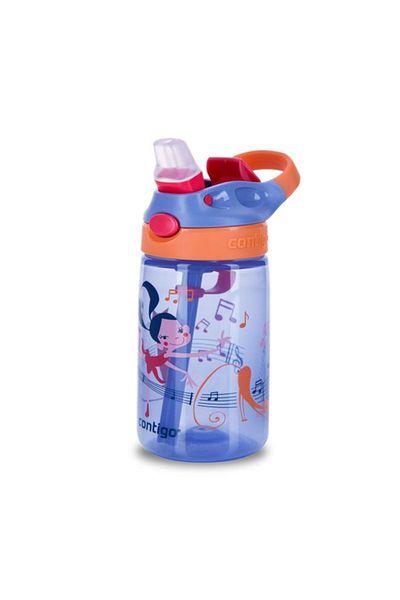 Generic Contigo Gizmo Flip Wink Dancer Kids Water Bottle Multicolor 420ml