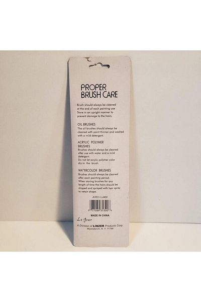 Generic LINZER 3-Piece Artist Paint Brush Set