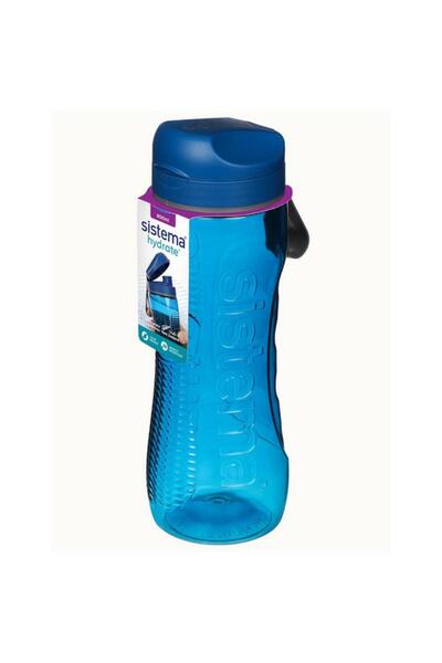 Generic زجاجة مياه سيستيما تريتان أكتيف البلاستيكية المقاومة للصدمات والخالية من مادة BPA، ألوان متنوعة، 800 مل، 650