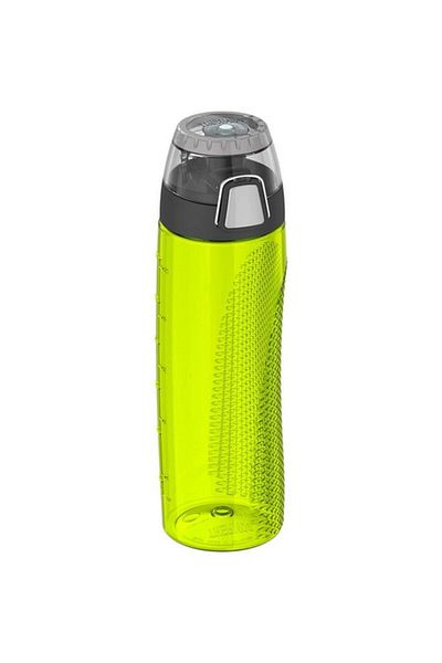 Generic THERMOS Tritan Hydration Water Bottle with Meter Lime Green and Black 24oz HP4104LG6