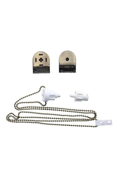 Generic Micasa Durable Single Roller AB Metal Bracket Set for Blinds Silver and White