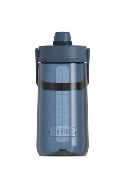 Generic زجاجة مياه ترطيب من سلسلة THERMOS Alta بمقبض حمل ناعم مع فوهة، سعة 40 أونصة، لون رمادي TP4349DB6