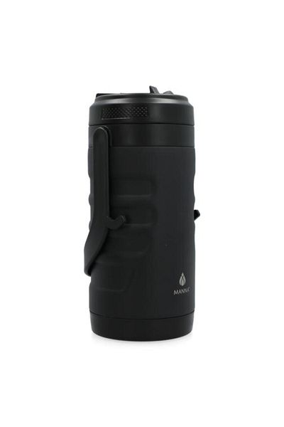 Generic MANNA Olympus Stainless Steel Leakproof Double Wall Water Bottle Black 67oz