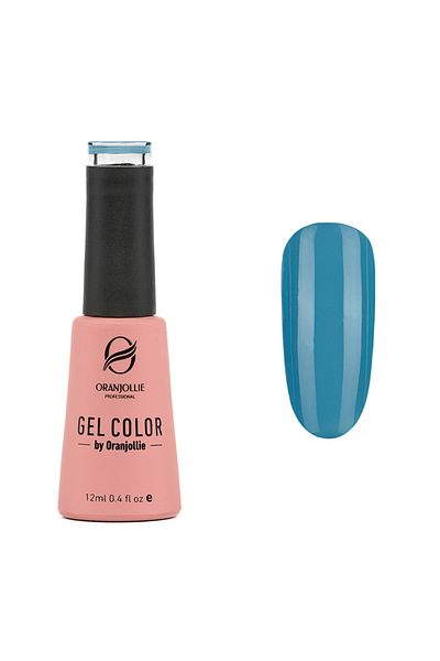 Intisimo Oja semipermanentă, profesională, culoare gel, nr. 187, 12 ml, lucioasă, albastră