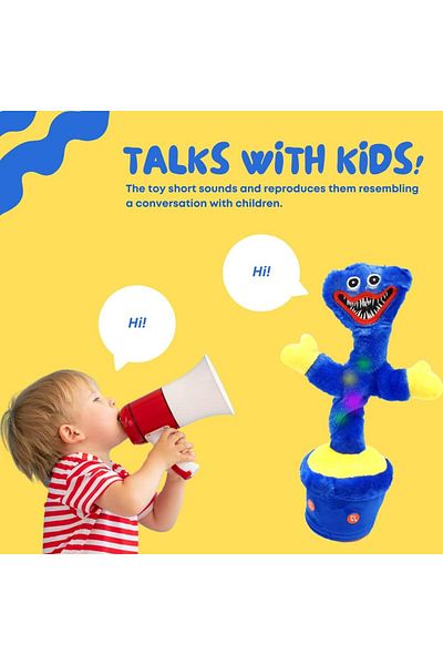 rexa Talking Plush Monster Toy