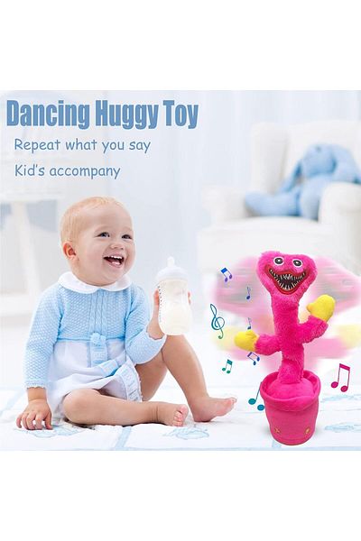 rexa Talking Plush Monster Toy
