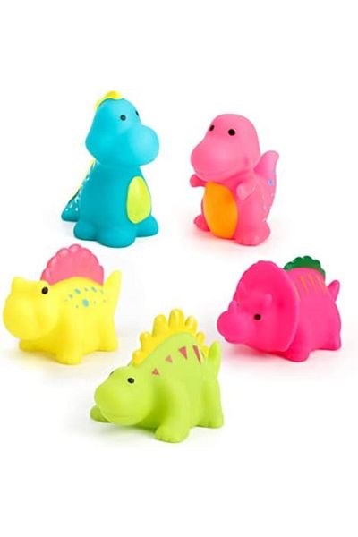 Moon Animal Bath Toys – Mini Dinosaur Toys Set for Toddlers - Dino
