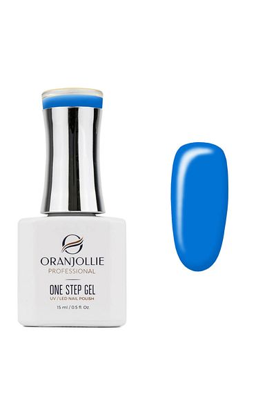 Intisimo Oja semipermanentă, profesională, 15 ml, într-un singur pas, cod OS146 (054), lucioasă, albastră