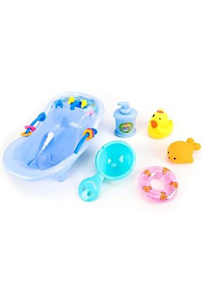 Moon Mini duck bath tub - Blue