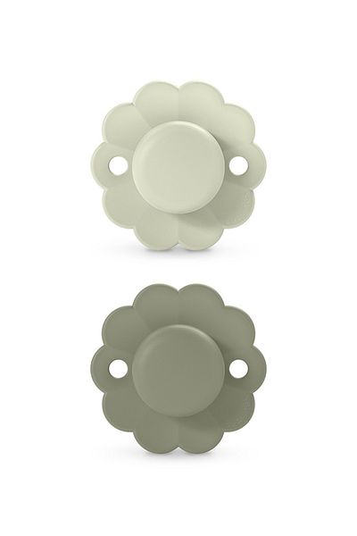 Suavinex Set of 2 physiological pacifiers 6-18 months, green, Wonderland Butterfly Suavinex