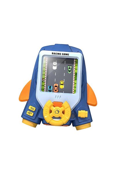 rexa Handheld Obstacle Avoidance Racing Game with Steering Wheel for Kids