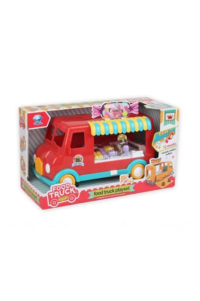 rexa Ice Cream Truck Musical Food Truck Pretend Play Kids Toy Car With Light