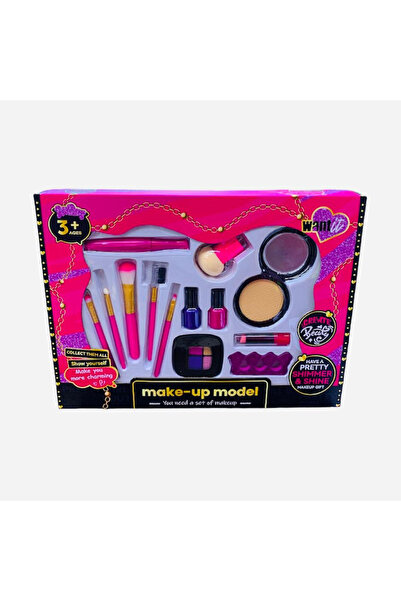 rexa مجموعة مكياج بريتي شيمر آند شاين مع ظلال العيون وأحمر الخدود وملمع الشفاه