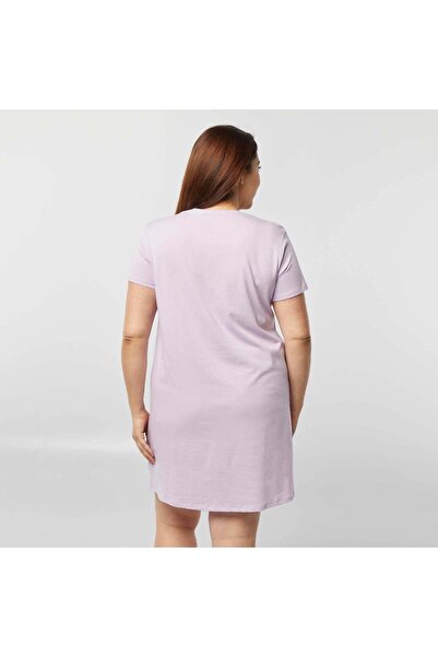 KIABI Jersey nightshirt PURPLE