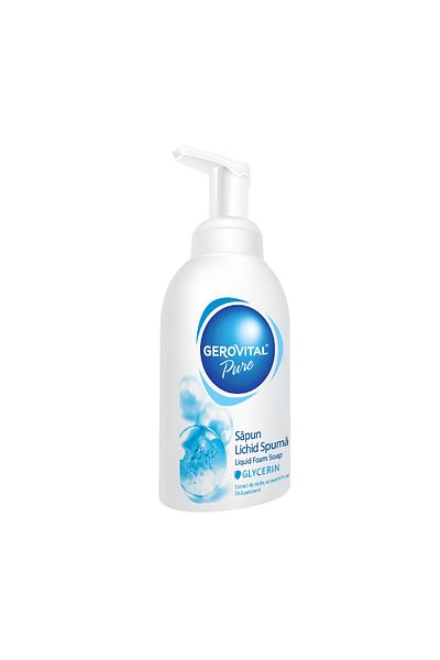 Farmec PURE Glycerin Gerovital liquid foam soap 300 ml, Farmec