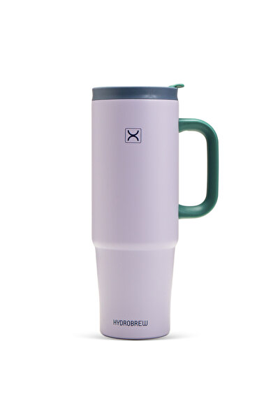 Hydrobrew كوب سفر معزول، 900 مل، أبيض