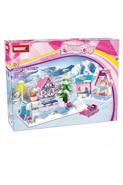 WOMA Set de constructie Woma Toys® – Ski Resort, 497 Piese
