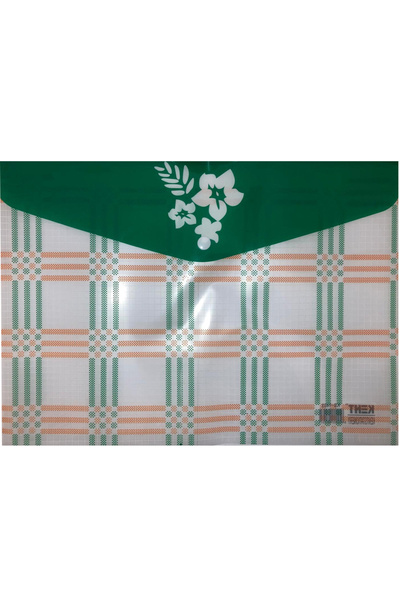 Bafix ملف مثبت على شكل A4 منقوش Ks-1403 (عبوة من 12 قطعة)