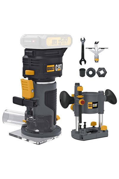 Cat DX82B.3 18Volt Şarjlı Kömürsüz 6mm Devir Ayarlı Profesyonel Avuç İçi El F...