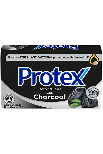 Protex Sapun solid Protex Detox & Pure Charcoal cu ingredient natural antibac...