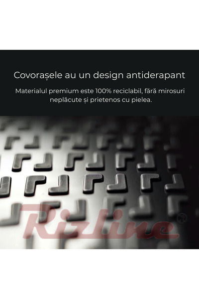 Rizline Complete set Rizline Dacia Duster 2018–2022 4x2 Prestige – Front, rear mats and trunk tray