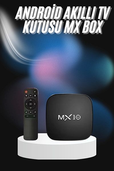 LiderGlobal 2.4G Wifi Tv Box Media Player TV Compatible MX Box Box Android TV