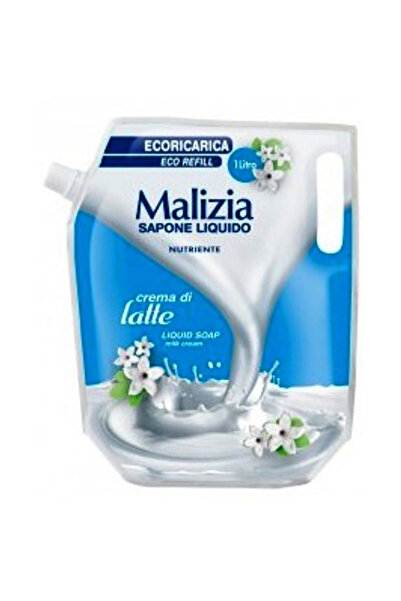 Malizia Sapun lichid crema rezerva Malizia crema di latte milk 1l