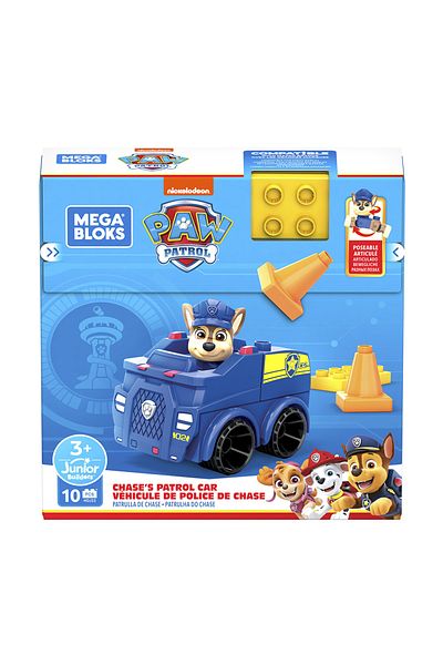 Mega Bloks Interactive children's toy, Mega Bloks, Paw Patrol, 9 pcs, +3 years, Multicolor