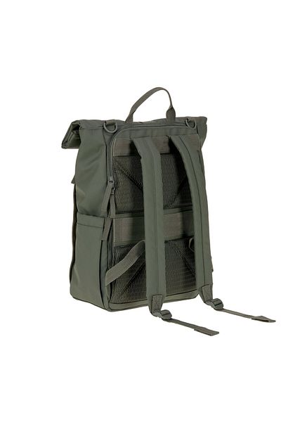 Lassig Rolltop up Baby Care Backpack Olive