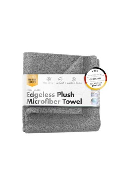 Chemicalworkz Edgeless Plush Towel 600GSM, 40×40cm Grey