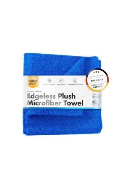 Chemicalworkz Edgeless Plush Towel 600GSM, 40×40cm Blue