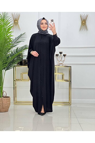 NİSUM MODA أزرار أكمام على شكل خفاش