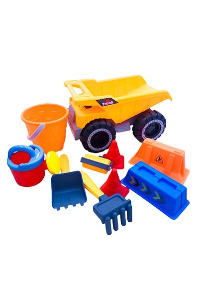 rexa Truck-Shaped Beach Sand Toy Set for Kids