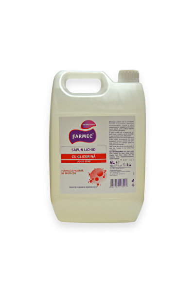 Farmec Sapun lichid cu glicerina cu efect antibacterian, formula eficienta de...