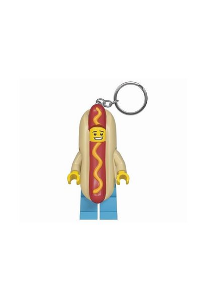 LEGO LEGO Hot Dog Boy Flashlight Keychain