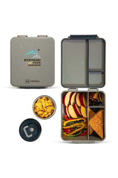 Hydrobrew Bento Lunch Box w/ Steel Food Jar - Adventure Sage