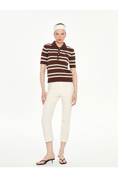 LC Waikiki New Season Slim Fit Spanish Paca Women's Trousers - S5P569Z8